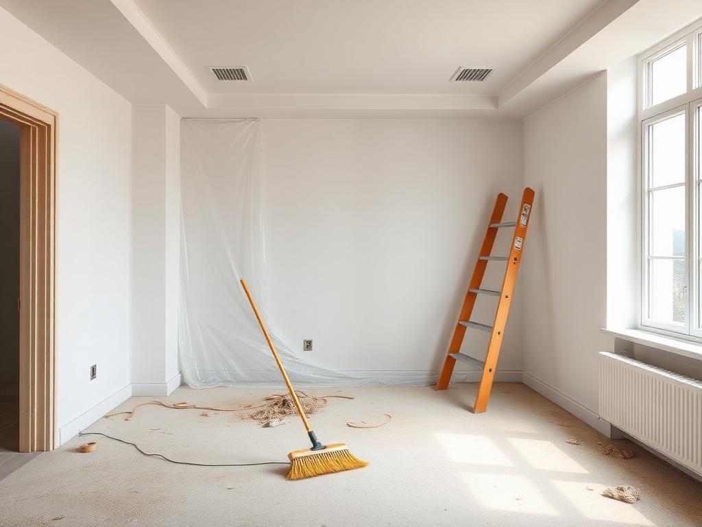 Limpieza post obra en Madrid — Servicios Durán